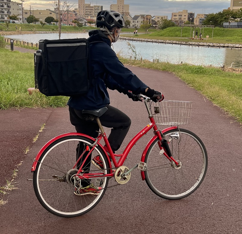 乗り込み方_シティサイクル_良い例1